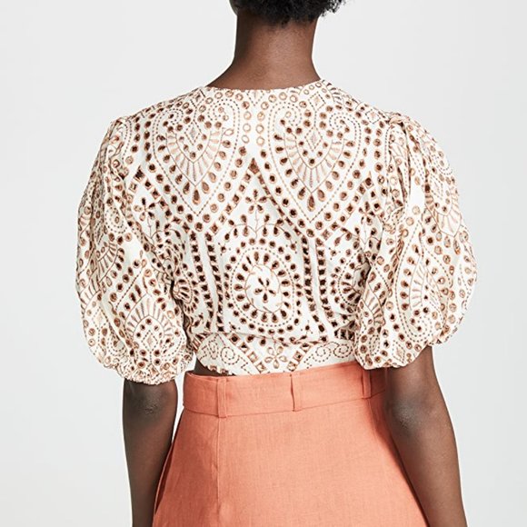 LISA MARIE FERNANDEZ tie-front Blouse - Picture 6 of 6